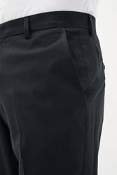 Next Formelle Stretchhose Slim Fit Dunkelblau/Blau