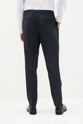 Next Formelle Stretchhose Slim Fit Dunkelblau/Blau