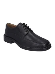 Josef Seibel Schnürschuh Brian Schwarz/Hellblau/Braun