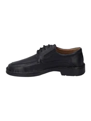 Josef Seibel Schnürschuh Brian Schwarz/Hellblau/Braun