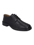 Josef Seibel Schnürschuh Brian Schwarz/Hellblau/Braun