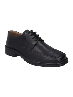 Josef Seibel Schnürschuh Brian Schwarz/Hellblau/Braun