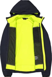 CMP Jacket MAN ZIP HOOD blau/säure