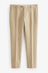 Next Anzughose Tailord Fit Anzug (1) Khaki/Beige/Braun
