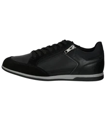 Geox Schnürschuh Renan B Sneaker Schwarz/Braun/Rot