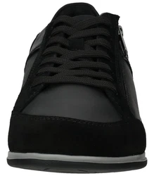 Geox Schnürschuh Renan B Sneaker Schwarz/Braun/Rot