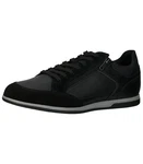 Geox Schnürschuh Renan B Sneaker Schwarz/Braun/Rot