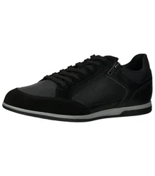 Geox Schnürschuh Renan B Sneaker Schwarz/Braun/Rot