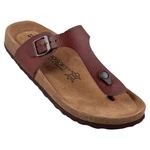 Biosoft Comfort & Easy Walk Herren Sandalen DAVID Braun/Rot/Bordeaux