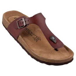Biosoft Herren Sandalen Zehentrenner Leder Optik Gre 43 - 47 DAVID Sandale