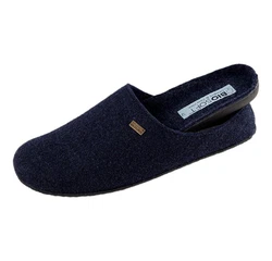 Biosoft Comfort & Easy Walk Hausschuhe Herren Mister Cosy Schwarz/Dunkelgrau/Grau