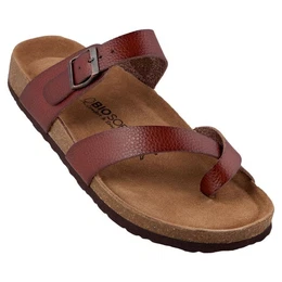 Biosoft Herren Sandalen Zehentrenner Leder Optik Gre 43 - 47 KAI, Sandale