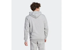 adidas Sportswear Kapuzensweatshirt ESSENTIALS 3STREIFEN HOODIE Grau/Hellgrau/Silber