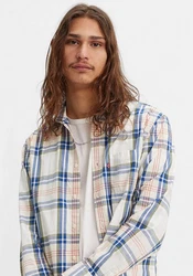Levi's Hemd SUNSET 1 POCKET STAND Hellblau/Blau/Beige