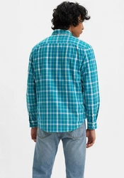 Levi's Hemd SUNSET 1 POCKET STAND Türkis/Blau/Grün