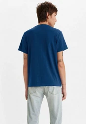 Levi's T-Shirt CLASSIC POCKET TEE Dunkelblau/Blau/Hellblau