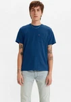 Levi's T-Shirt CLASSIC POCKET TEE Dunkelblau/Blau/Hellblau