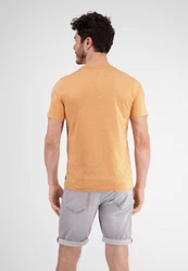 LERROS T-Shirt mit Fotoprint Gelb/Orange