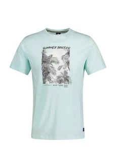 LERROS T-Shirt mit Fotoprint Grün/Hellgrün/Blau/Türkis/Hellblau