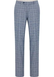 Carl Gross Anzughose CG Shiver-G Grau/Hellblau
