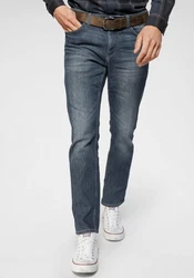 TOM TAILOR 5-Pocket Jeans MARVIN Blau/Hellblau/Dunkelblau