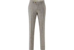 Carl Gross Anzughose CG Shiver-G Grau/Beige/Braun/Khaki