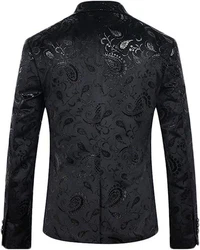 Allthemen Sakko Herren 2 Knöpfe Blazer 