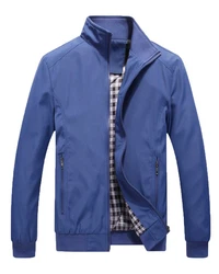 Allthemen Bomberjacke mit Stehkragen 