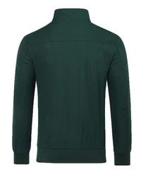 Allthemen Bomberjacke mit Stehkragen Dunkelgrün/Grün