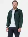 Allthemen Bomberjacke mit Stehkragen Dunkelgrün/Grün