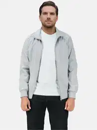 Bomberjacke Herren Leichte Jacke mit Stehkragen