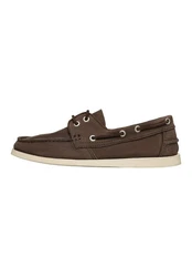 Henry Stevens Elia M DS Freizeitschuh Bootsschuh Herren Halbschuh Dunkelbraun/Braun/Khaki