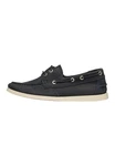 Henry Stevens Elia M DS Freizeitschuh Bootsschuh Herren Halbschuh Schwarz/Dunkelblau/Creme/Blau