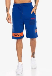 Shorts Plano mit gesticktem NASA-Motiv