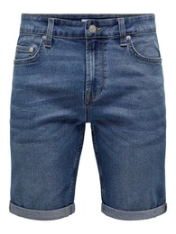 Jeansshorts (1-tlg)