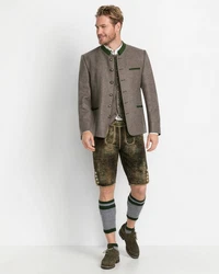 Hammerschmid Janker Leo Braun/Grau/Dunkelgrün/Khaki
