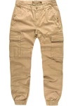 Amaci&Sons Chinohose PLANO Cargo Jogger-Chino Herren Jeans Hose Khaki/Braun/Beige