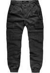 Amaci&Sons Chinohose PLANO Cargo Jogger-Chino Herren Jeans Hose Khaki/Schwarz/Dunkelgrün/Dunkelgrau