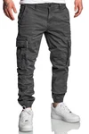 Amaci&Sons Chinohose PLANO Cargo Jogger-Chino Herren Jeans Hose Khaki/Dunkelgrau/Dunkelgrün/Grau/Hellgrau