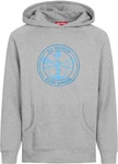Derbe Sweatshirt Hoody JF Zobel GOTS Hellgrau/Grau/Blau/Silber
