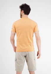LERROS T-Shirt Ahead & Above Orange/Braun/Beige/Gelb