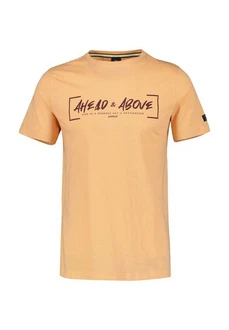 LERROS T-Shirt Ahead & Above Orange/Braun/Beige/Gelb