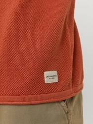 Jack & Jones Rundhalspullover JJEHILL KNIT CREW NECK NOOS 