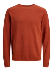 Jack & Jones Rundhalspullover JJEHILL KNIT CREW NECK NOOS 