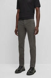 BOSS ORANGE Webhose Schino-Slim D Khaki/Dunkelgrau/Dunkelgrün