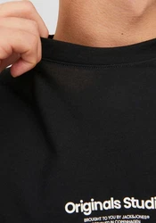 Jack & Jones T-Shirt JORVESTERBRO Schwarz/Beige