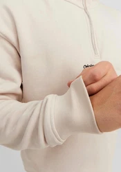 Jack & Jones Sweatshirt JORVESTERBRO SWEAT QUARTER ZIP HN NOOS Beige/Khaki/Braun