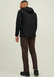 Jack & Jones Blouson Softshell Stepp Jacke mit Kapuze JJEMULTI 