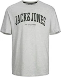 JACK & JONES T-Shirt JJEJOSH TEE SS CREW NECK NOOS Grau/Khaki/Hellblau/Schwarz/Braun