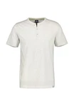 LERROS T-Shirt Serafino mit Finelinerstreifen 
